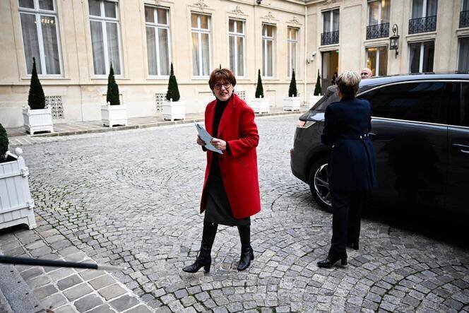 Annie Genevard, au ministère de l’intérieur, à Paris, le 23 décembre 2024.