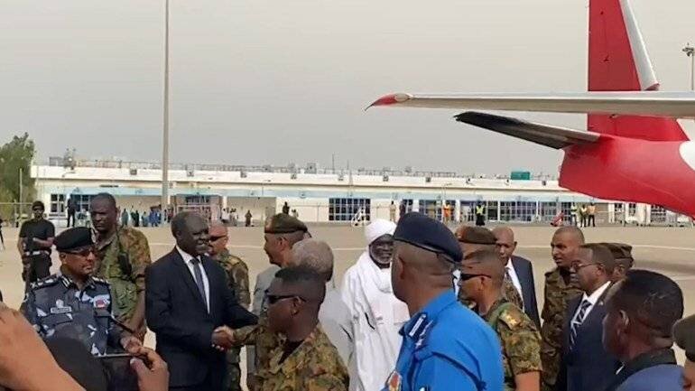 Visite à la base navale Flamingo au Soudan