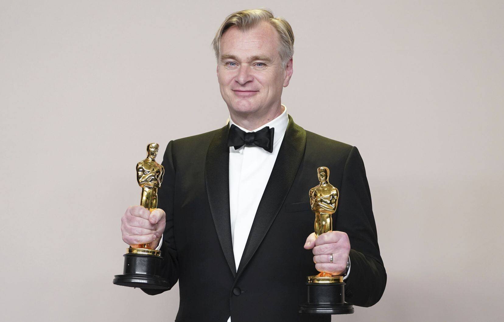 Christopher Nolan lors de la cérémonie des Oscars