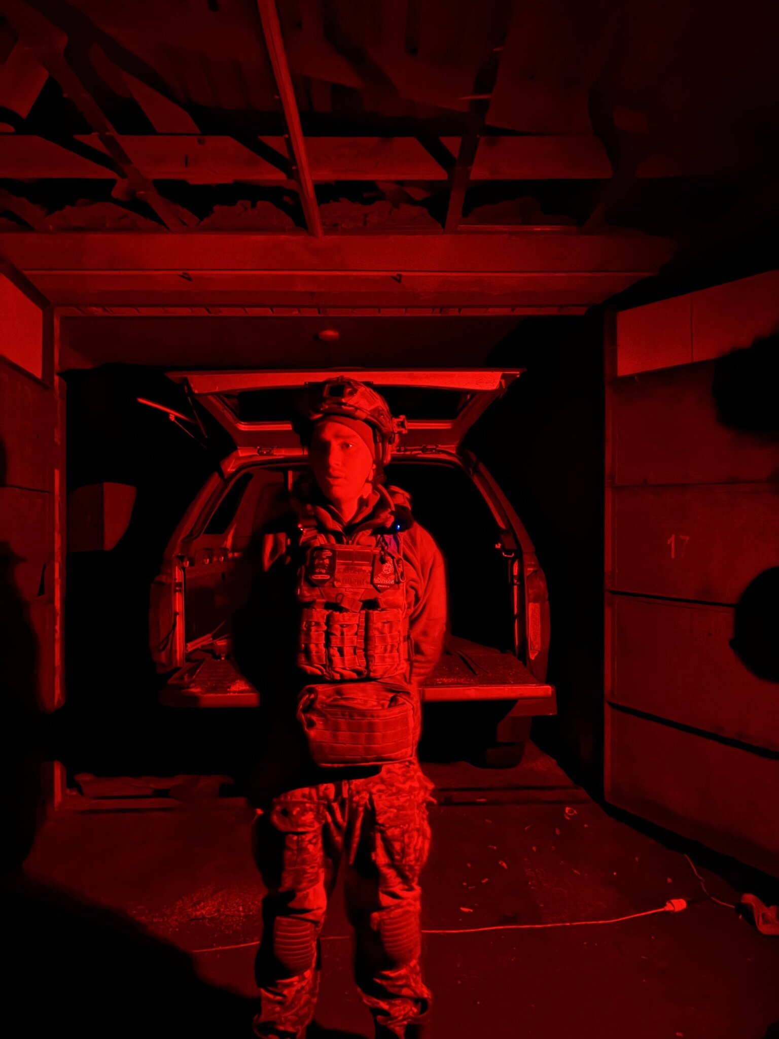 Membre de l'unité de drones Bandera