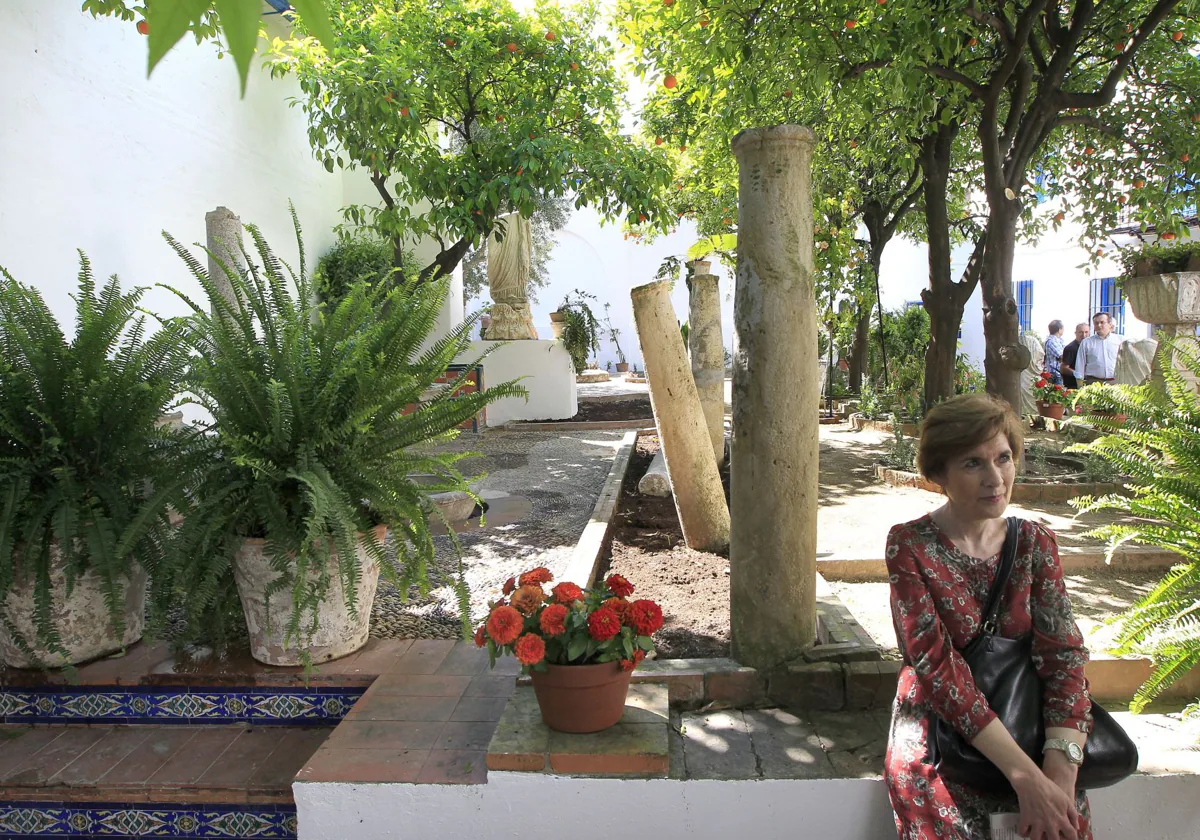 Patio de la casa de la familia Romero de Torres