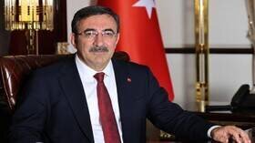 Vice-président turc annonçant la restructuration en Syrie