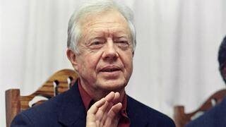 Photo de Jimmy Carter prise en novembre 1991