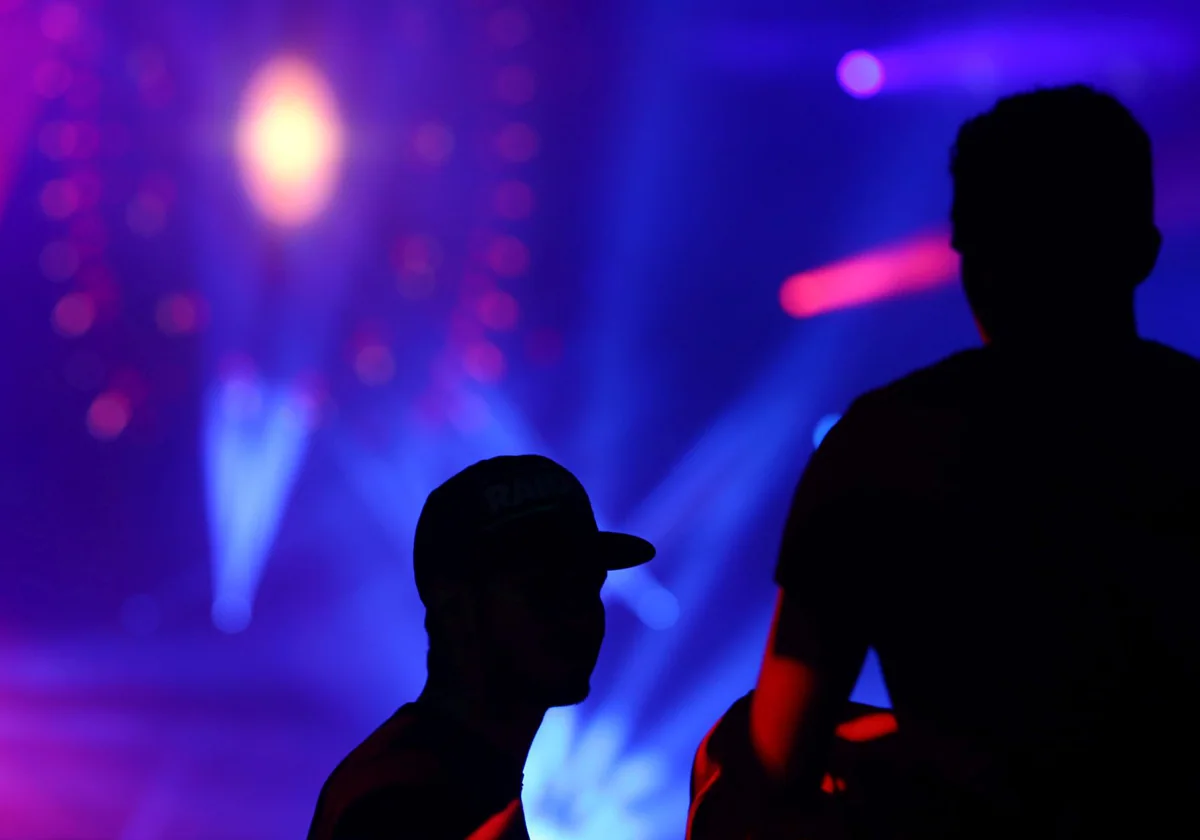 Fiesta de Nochevieja en un local de Madrid