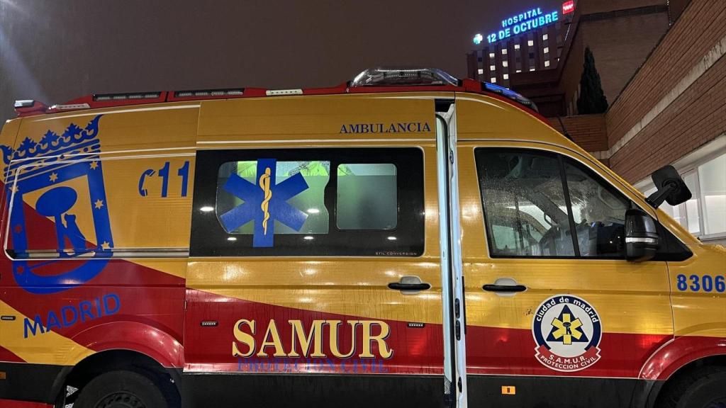 Ambulance de SAMUR Protección Civil à Madrid.