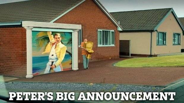 Peter Kay dans une publicité surprise