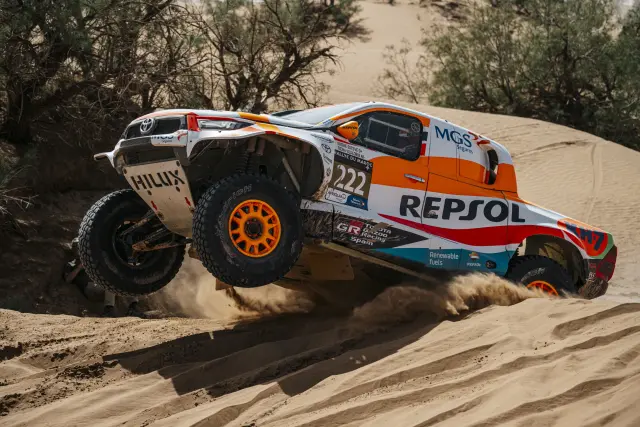 Isidre Esteve en le Rally de Maroc 2024