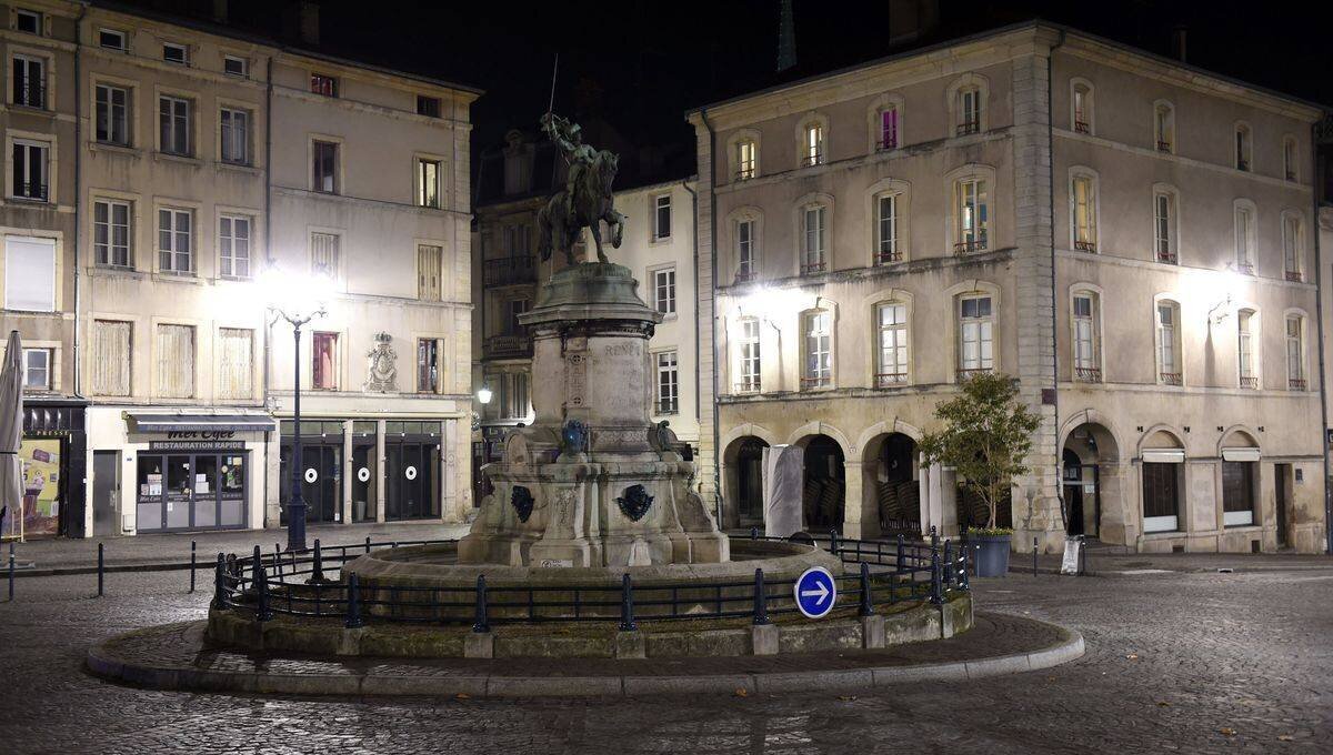 La statue équestre du duc René II, vainqueur de Charles le Téméraire, le 5 janvier 1477