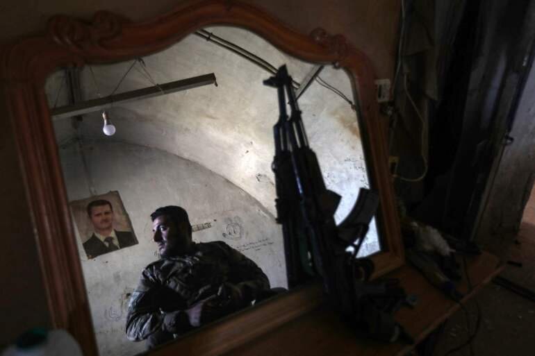 Tunnels sous le palais de Damas