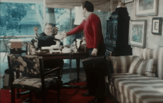 Sergio Leone et Carlo Verdone