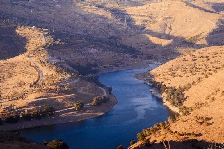 Barrages en Jordanie