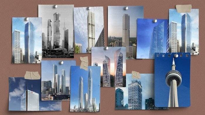 Les tours ultra-hautes à Toronto