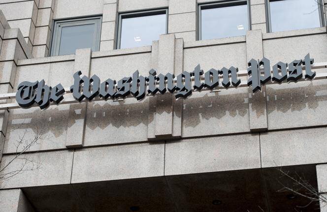 Le bâtiment du Washington Post, à Washington, en 2015.