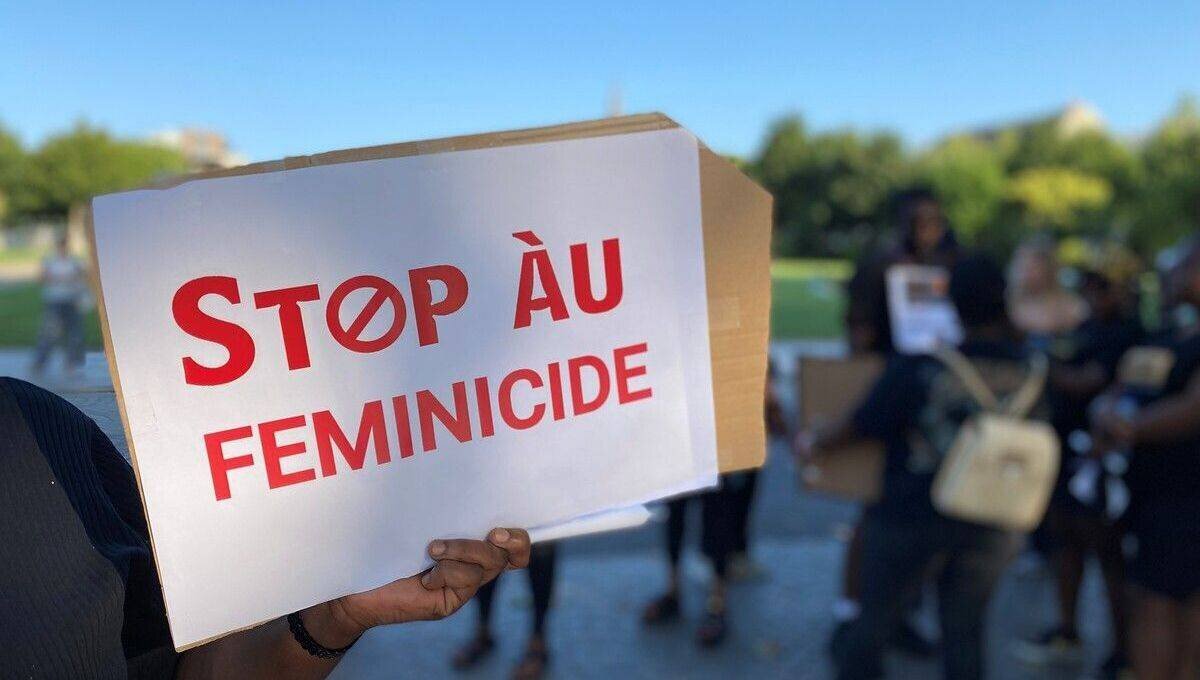 Marche à Niort en mémoire de Jennifer, victime d'un féminicide à Niort (Deux-Sèvres). Son corps a été retrouvé démembré quartier du Pontreau en juillet 2024