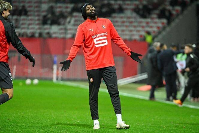 Seko Fofana avant le match de Ligue 1