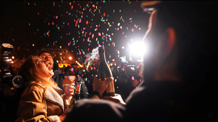 Rassemblement à Paris après la mort de Jean-Marie Le Pen
