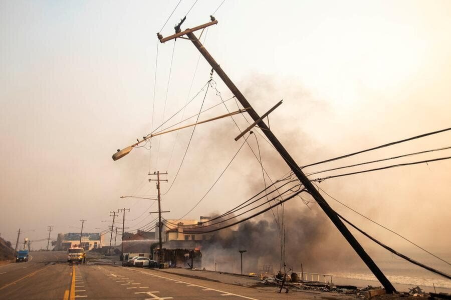 Panne d'électricité en Californie