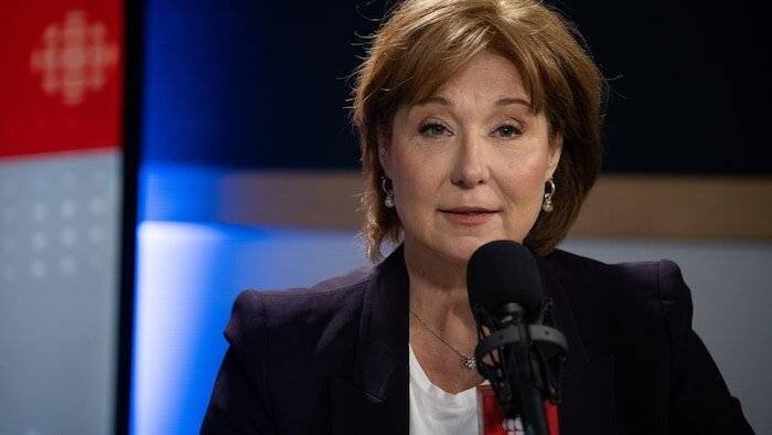 Christy Clark, ancienne première ministre de la Colombie-Britannique, a déclaré qu'elle n'avait jamais été membre du Parti conservateur du Canada.