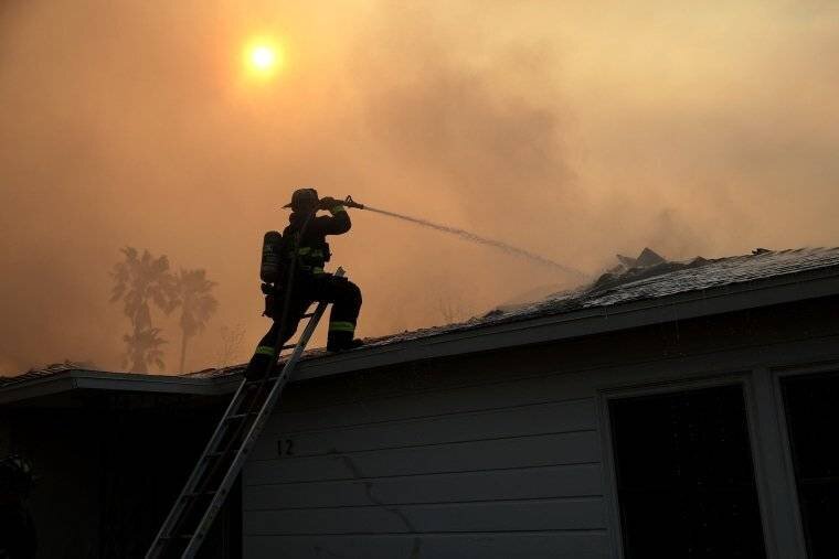 Winds Fuel Fires Across Los Angeles Area