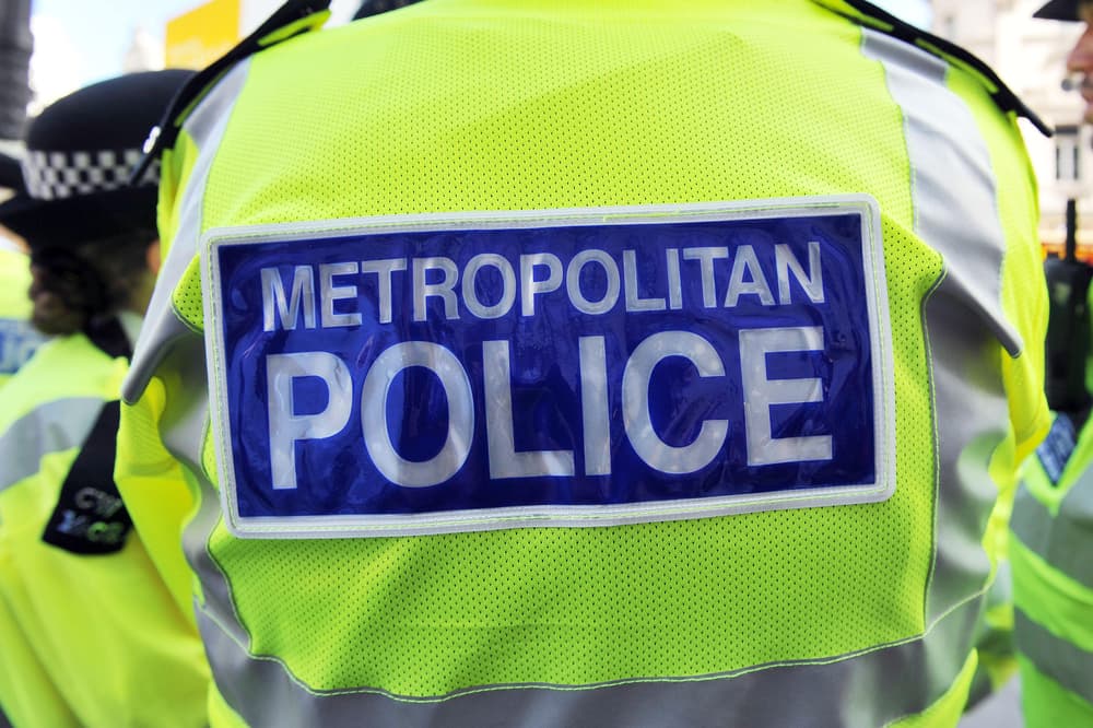 Scène de l'incident à Hackney