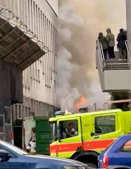Intervention des pompiers à Zürich