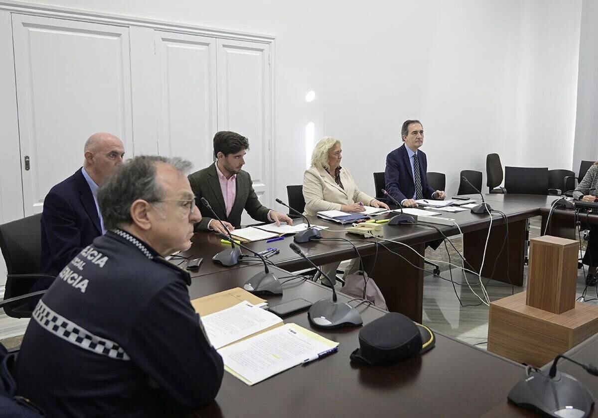 José Vicente Herrera, chef de la Police Locale de Valence, lors de la commission sur les inondations.