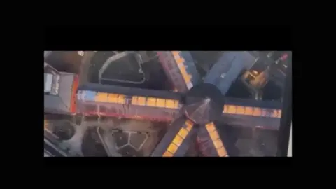 Aerial view of HMP Manchester