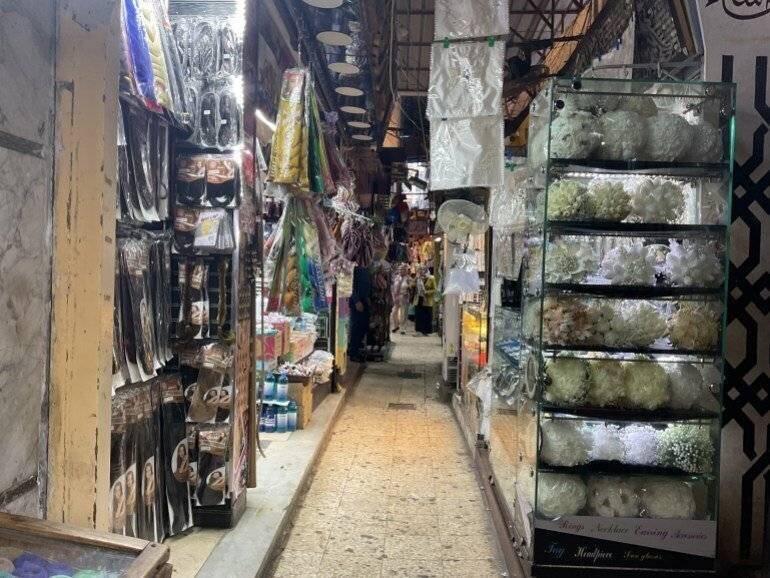 Rue des femmes à Manchiyya