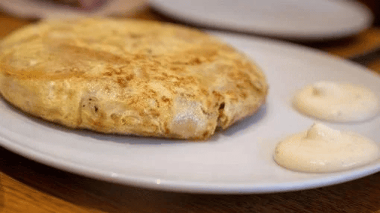 Tortilla de patatas de Casa Juan Palomo