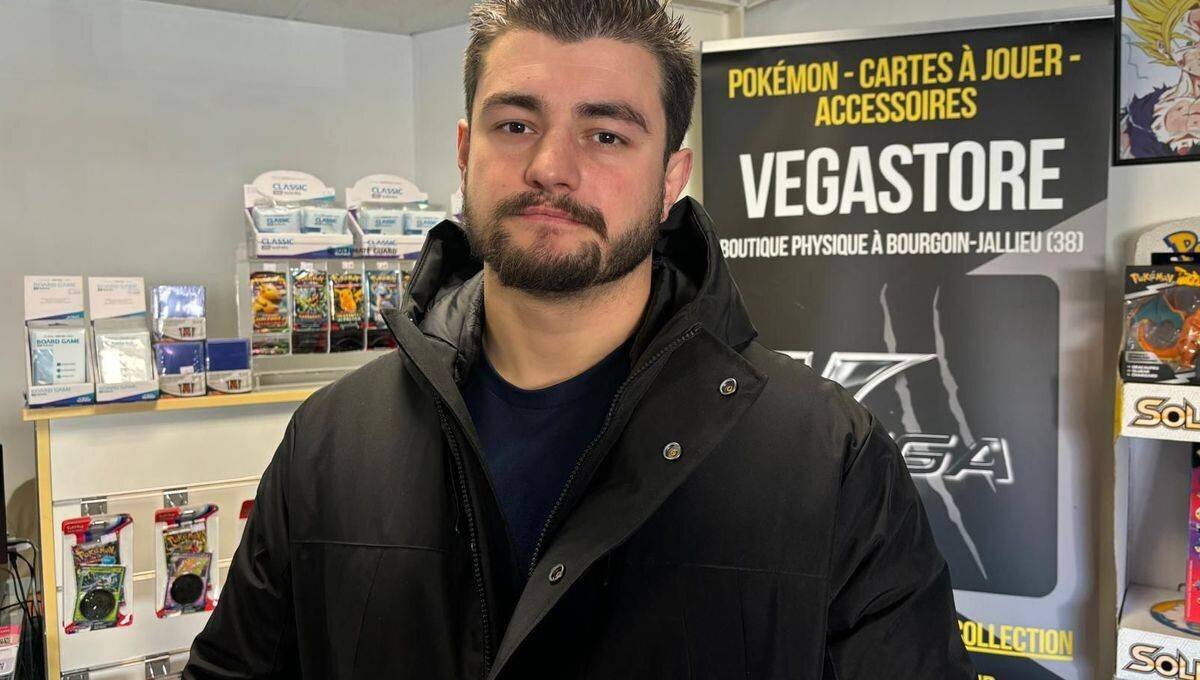 Jules Vesco, le gérant de la boutique est dépité