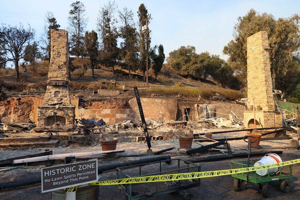 Mesures de sécurité à Los Angeles