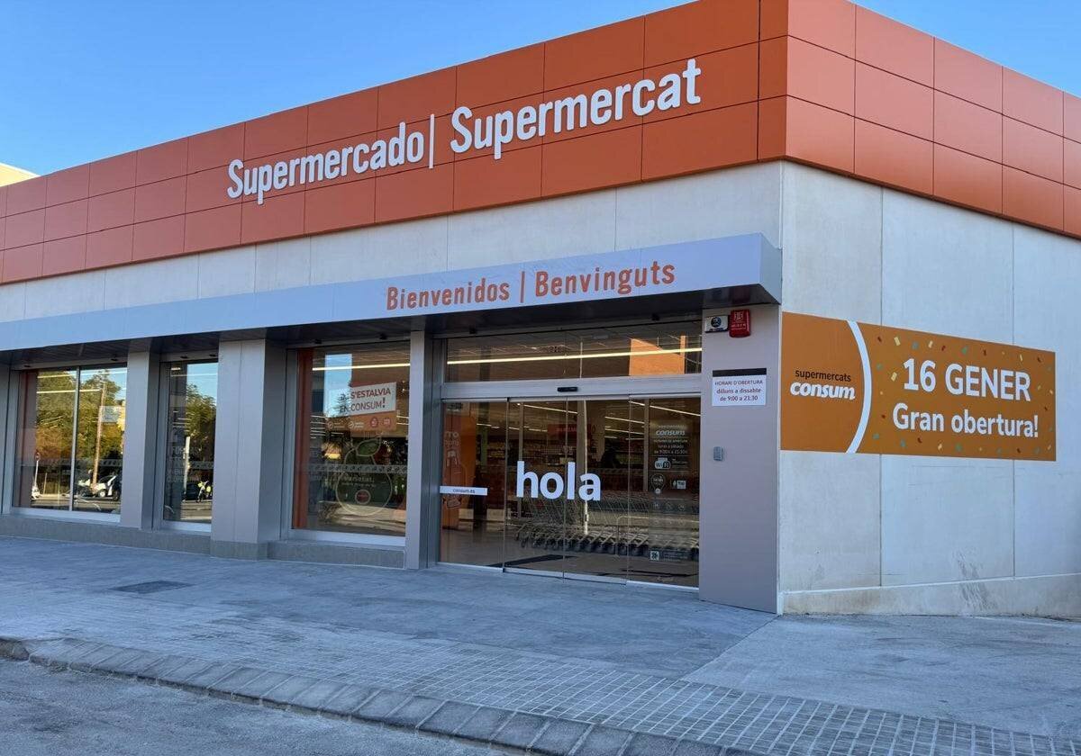 Supermarché Consum à Bétera