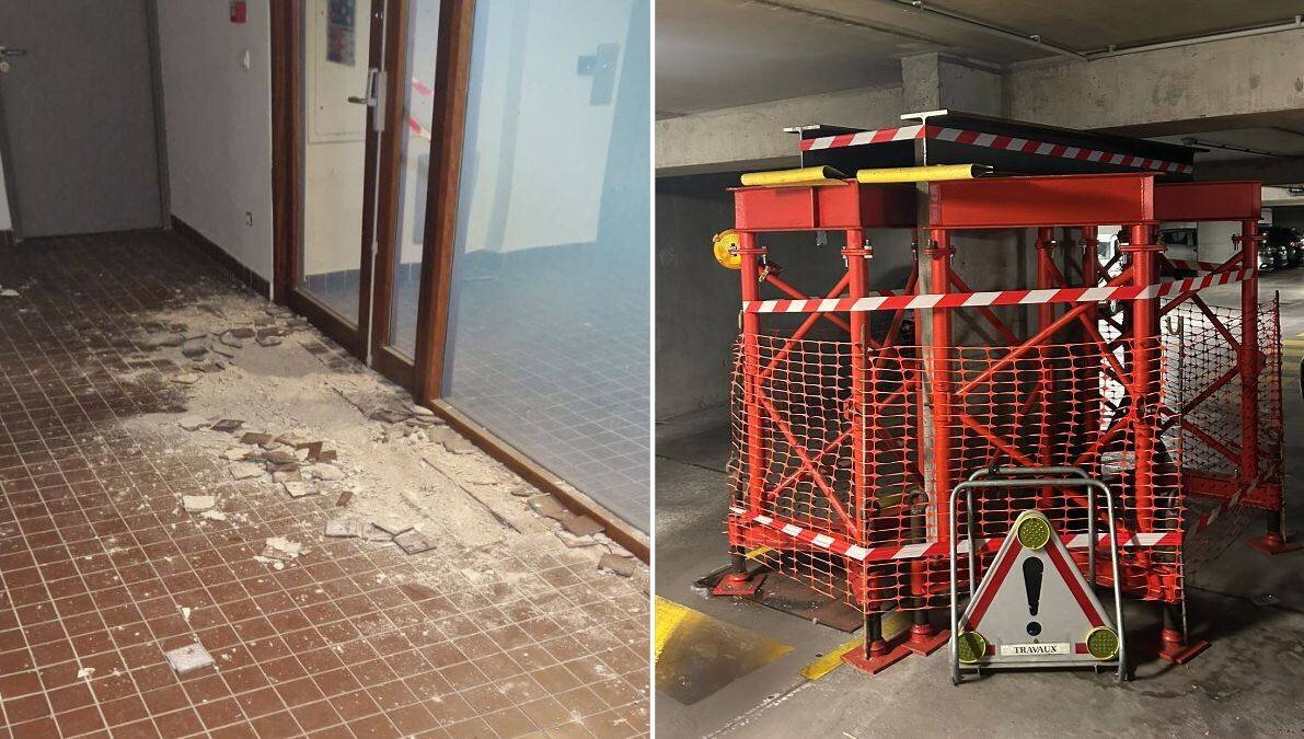 Des fissures ont été constatées en plusieurs endroits du commissariat central de Lille, nécessitant une évacuation prochaine.