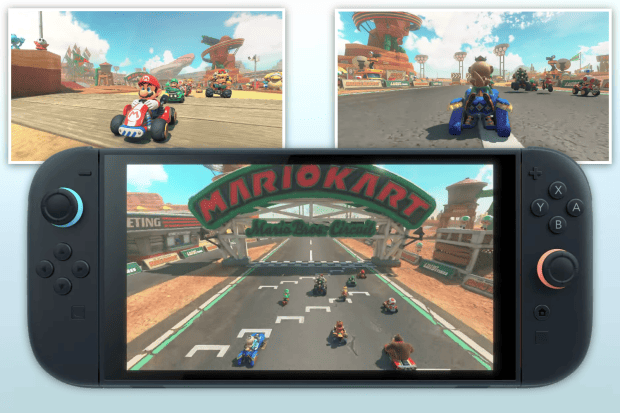 Teaser Mario Kart sur Nintendo Switch 2