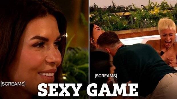 Love Island - Embrassade dans le jardin secret