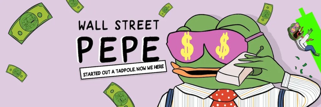 acheter wall street pepe