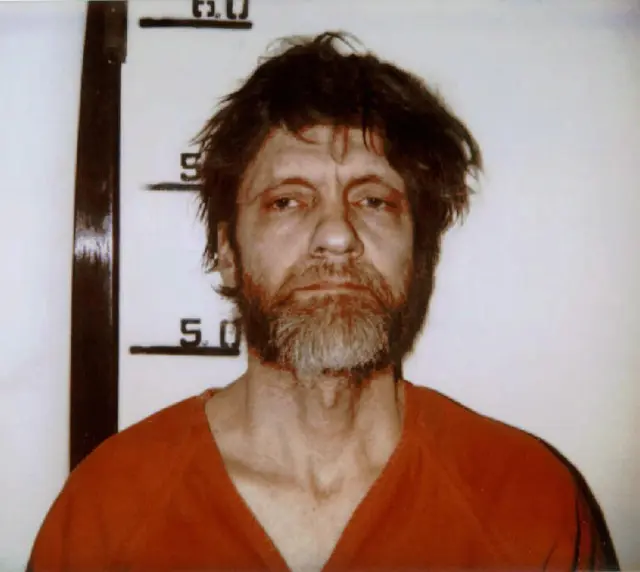 Le terroriste Theodore Kaczynski, connu sous le nom de 'Unabomber'.