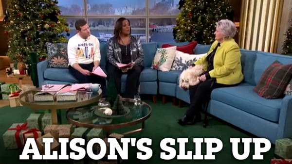 Alison Hammond et David Putman en public