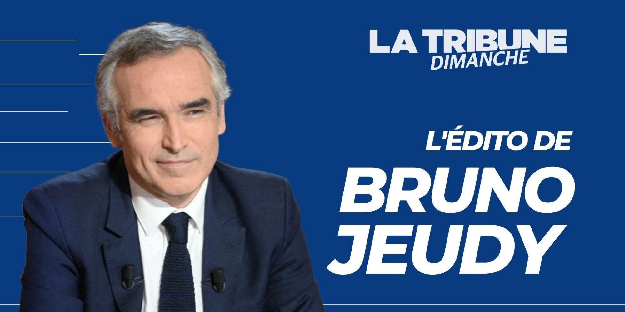 Bruno Jeudy, directeur délégué de « La Tribune Dimanche »
