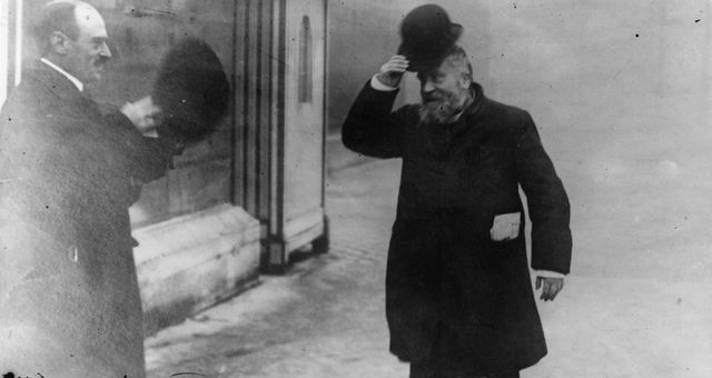 Novembre 1910: le socialiste français Jean Jaurès