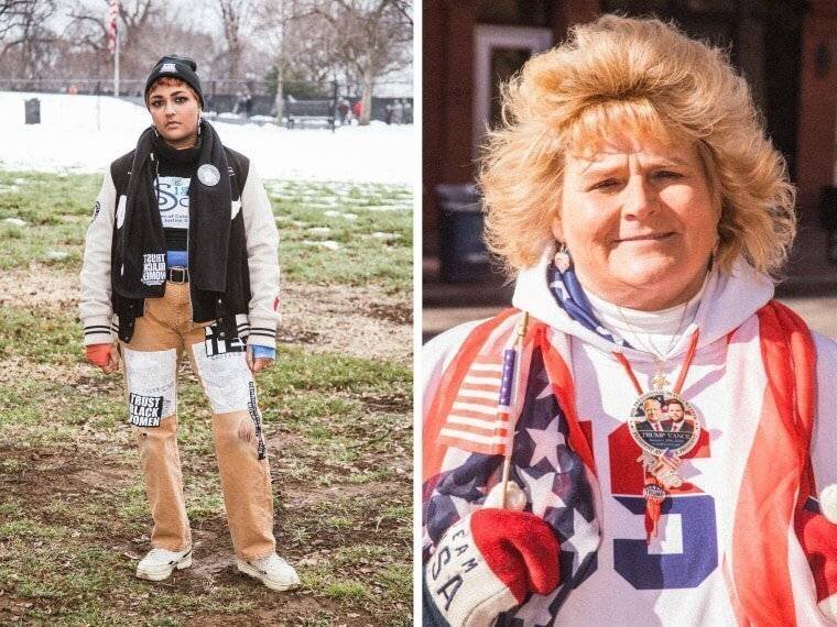 Participants à la manifestation
