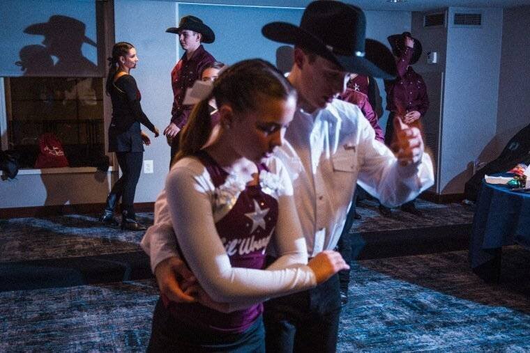 Performance au bal inaugural