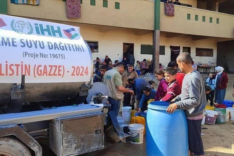 Aide humanitaire en Gaza - Anadolu