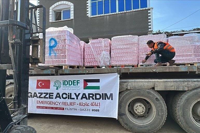 Aide turque à Gaza - Anadolu