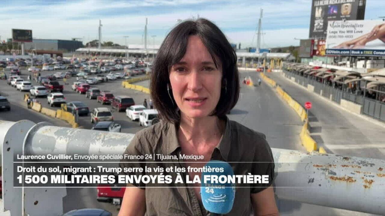 Des équipes à la frontière mexicaine.