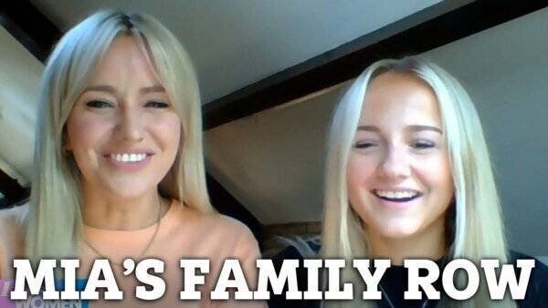 Mia Dunn et sa mère Sammy Winward