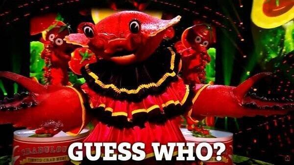 Dressed Crab dans Masked Singer