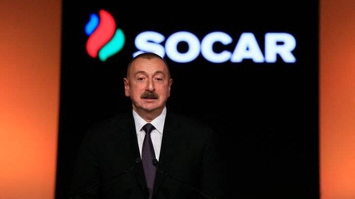 Ilham Aliyev lors d'un événement