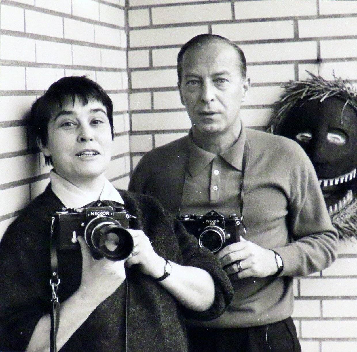 Marie-Claude Deffarge et Gordian Troeller, autour de 1965