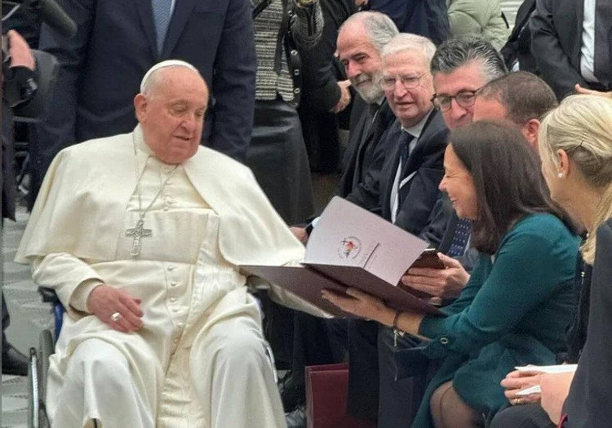 Le Pape en audience